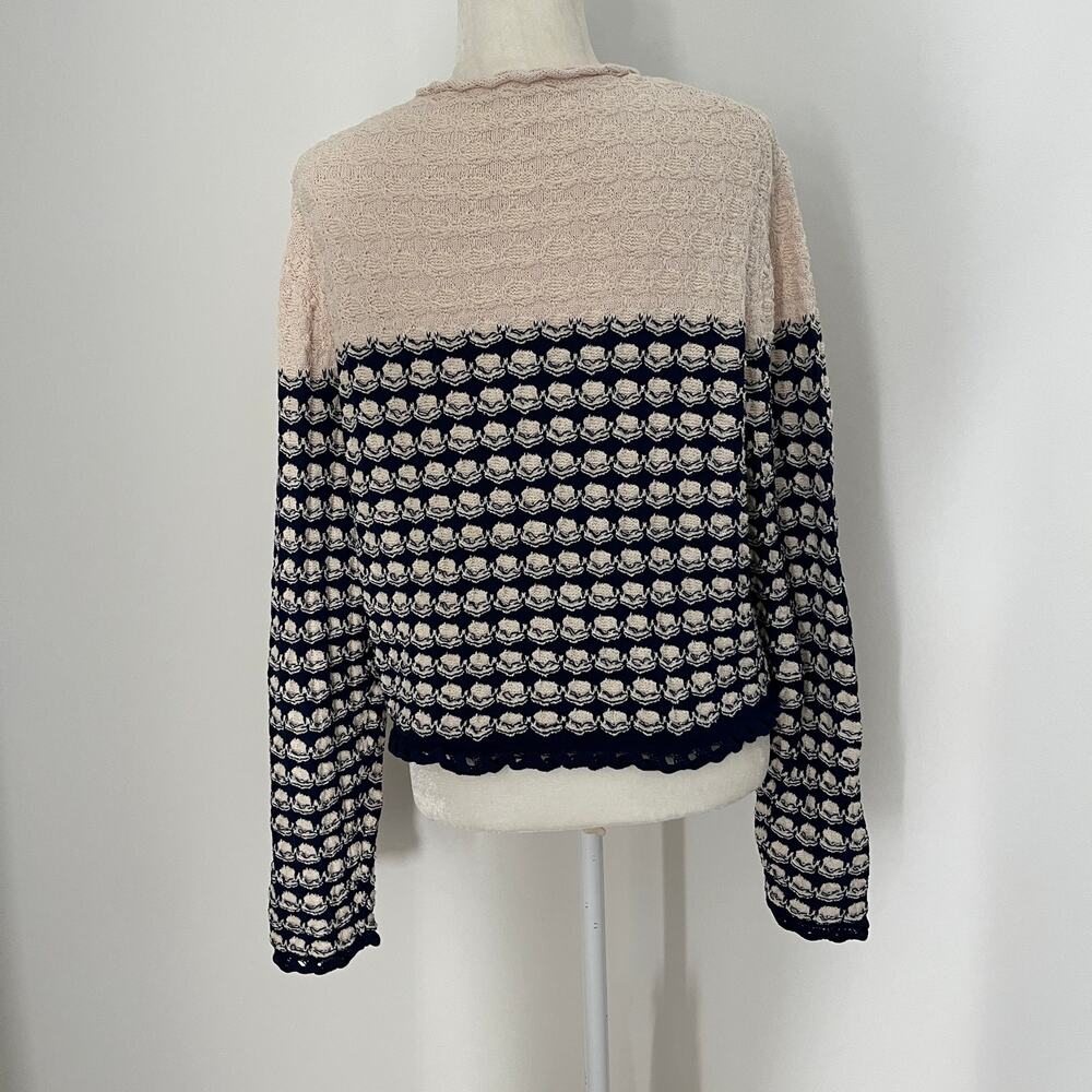 J. Crew Textured Crochet Lady Jacket in Sand Dark Even - Picture 5 of 9